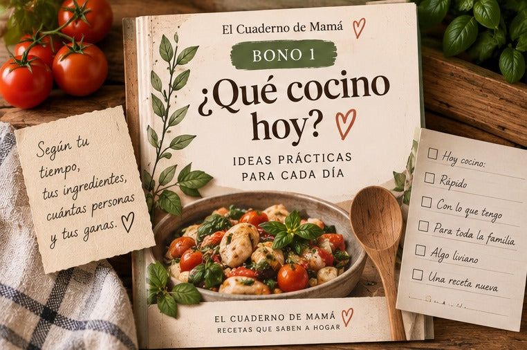 Bono ¿Qué cocino hoy? en PDF