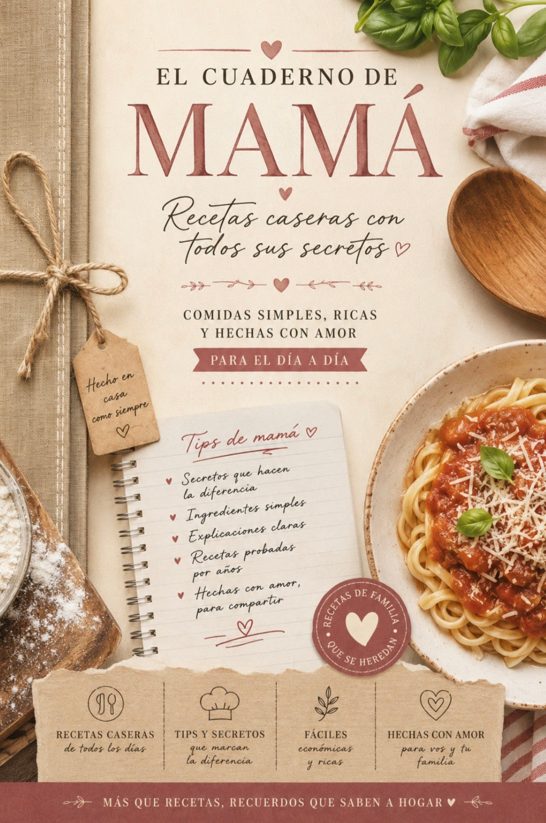 Portada real de El Cuaderno de Mamá